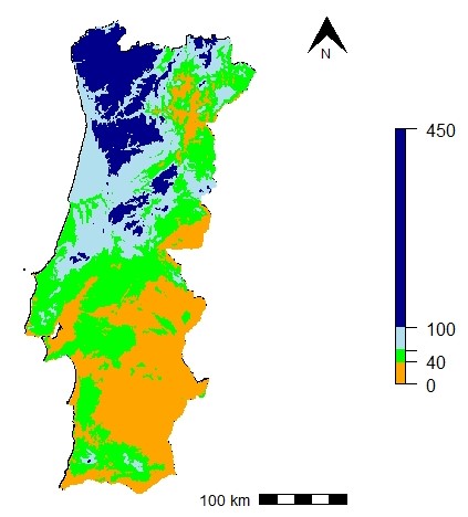 Lang index in Portugal