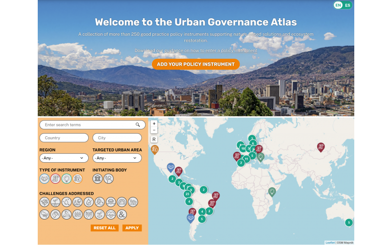 Urban Fovernance Atlas screenshot