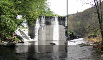 Dam removal in the Deba River