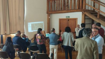 Working the results of the model with farmers, El Bierzo (León)