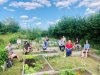 Figure 5. Nature-based Academy Participants visiting Urban Roots Community Garden. © Glasgow City Council.