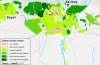 Map of carbon storage capacity in Karlovo (Nedkov et al. 2017)