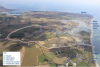 View of Medmerry showing the location of Selsey and features in the surrounding area (Image: Environment Agency)