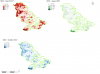 Temporal variation in NDVI values for the study area obtained using Sentinel-2 satellite images. 